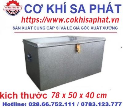 THÙNG TÔN ĐỰNG HỒ SƠ 78 X 50 X 40 Cm